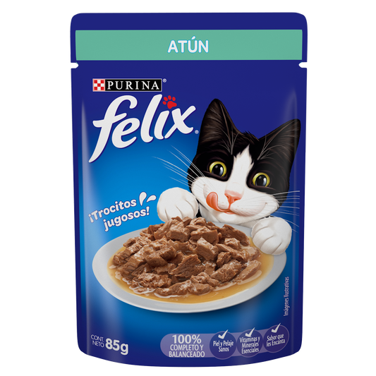 Purina Felix Pouch Gatos Atún en salsa 85gr