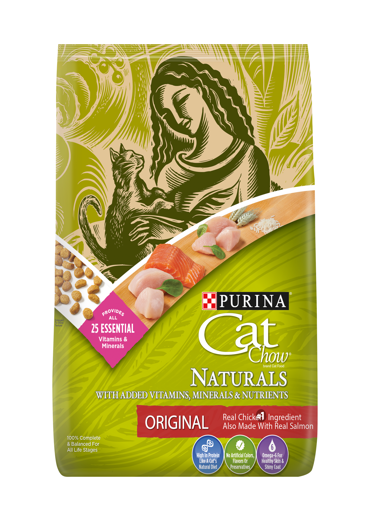 Cat Chow Naturals 3.15 Libras