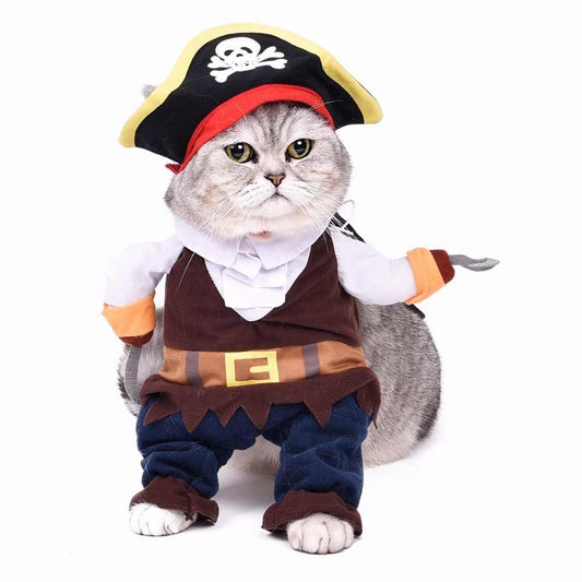 Ropa de Pirata para Gatos